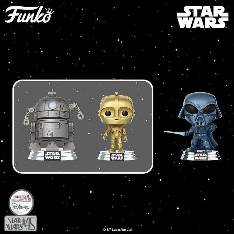 Funko POP! Star Wars C-3PO and R2-D2 Concept Series 2 Pack