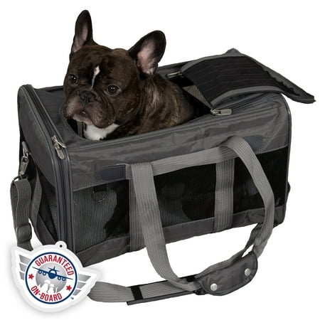 UPC: 0786306555559 | Sherpa Original Deluxe Travel Pet Carrier  Airline Approved & Guaranteed On Board – Charcoal  Large