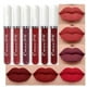 thumbnail image 2 of Juego de 6 pintalabios líquido mate para mujer, labiales mate, 24 horas originales, mate, larga duración, rojo, 24 horas, 2 of 5