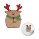 thumbnail image 3 of Reloj de pared decorativo navideño Reloj de dormitorio infantil de dibujos animados Reloj impreso para sala de estar sd003 Inevent HA001595-03, 3 of 7
