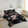 thumbnail image 3 of Erosebridal Vintage Florals Bedding Full Comforter Set, Retro Flowers Down Comforter for Women , Reversible, 3 of 7