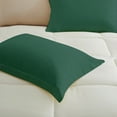 thumbnail image 3 of Peace Nest Hotel Collection Satin Silky All Season Down Alternative Comforter for a Restful Night's Sleep, Green, Twin, 3 of 6