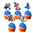 thumbnail image 7 of 32 Pcs For Rio Cartoon Movie Theme Birthday Party Decorations Set 13 Cupcake Toppers,With 1 Happy Birthday Banner,18 Balloons,All-in-One Celebration Party Kit Supplies, 7 of 7