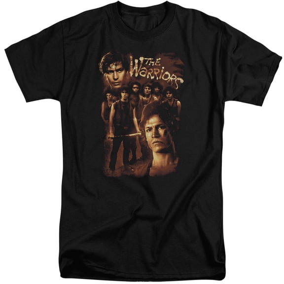 Warriors 9 Warriors Adult Tall T-Shirt Black