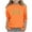 Orange M, variant on WRKEKC Girls Long Sleeve T-Shirts, Long Sleeve Shirts for Boys, 3-12 Years Boys' and Girls' Orange Festival Casual Print 3/4 Sleeve Round Neck Top
