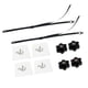 thumbnail image 1 of Correas de anclaje para pared de TV, kit de anclajes para muebles, cómoda, estantería y pantalla plana. 2 unidades, 1 of 9