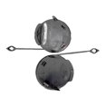 thumbnail image 4 of 1 Pair Car Front Bumper Towing Hook Cover 8Z0898406 3FZ for, 4 of 5