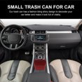 thumbnail image 4 of unbranded Garbage Can for Car Hecho De Plástico Resistente Con Bling Para Ahorrar Espacio En El Vehículo, 4 of 6