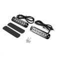 thumbnail image 2 of Emergency Indicator Light, 2pcs 12V 6 LED Car Truck Emergency Warning Strobe Light Hazard Flashing Lamp, 2 of 7