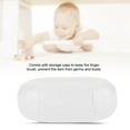 thumbnail image 4 of Baby Finger Toothbrush, Massage Gums Baby Teeth Massager Comfortable Transparent  For Daily Use For Infant, 4 of 8