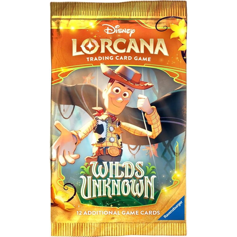 Ravensburger Disney Lorcana TCG: Wilds Unknown Booster Pack - 12