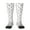 2 Black-2, variant on Funny Kawaii Unicorns Dancing Knee Socks, High Socks Long Stretchy Sock Women Knee High Stocking, Long Socks for Women