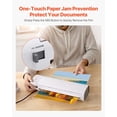 thumbnail image 5 of Laminator Machine, A3 Hot & Cold Laminator - Fast 1 Min Warm-Up, 3-5mil, Includes Starter Kit - Home, Office, School Supplies, 5 of 7