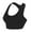 Black - women's underwear and bras, variant on Women's Racerback Sports Bras High Support Wireless Bralette High Impact Push Up Running Bra Moisture Wicking Workout Yoga Top
