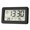 black, variant on Digital Alarm Clock Thermometer Hygrometer Meter LED Indoor Electronic Humidity Monitor - black