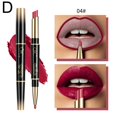 thumbnail image 1 of Automatic Double-Ended Lipstick Lip Liner Matte Non-Fading Makeup Wat Prof A5J2, 1 of 7