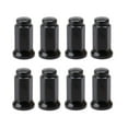 thumbnail image 4 of (8 Pack) Tusk Flat Base Lug Nut 10mm x 1.25mm Thread Pitch w/14mm Head Black For Arctic Cat 450 H1 EFI 2010, 4 of 4