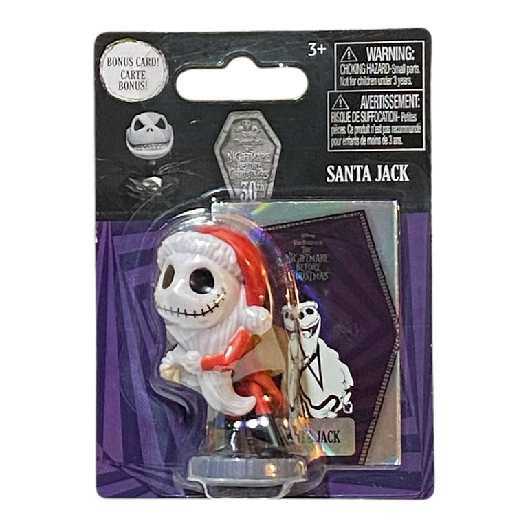 Santa Jack Micro Figure with Bonus Card - Nightmare Before
