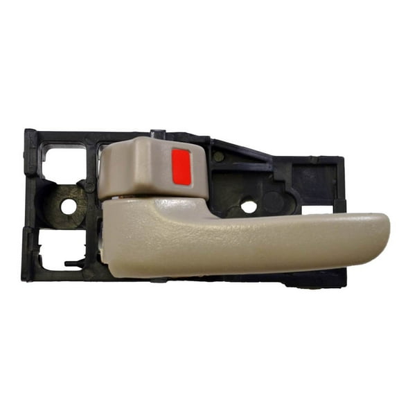 PT Auto Warehouse TO-2950E-FL - Inner Interior Inside Door Handle, Beige (Fawn) - Regular/Access Cab, Driver Side Front Fits select: 2005-2006 TOYOTA TUNDRA