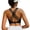 Black, variant on Women’s Sports Bra Medium Support Criss Cross Back Removable Padded Workout Bra Athletic Yoga Bra