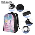 thumbnail image 5 of Hello Kitty Backpack, Travel Laptop Backpack, Water Resistant College School Computer Bag, Durable Daypack, Fit 16 Inch Notebook, 5 of 8