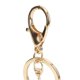 thumbnail image 2 of Tiger Keychain Three Dimensional Small Tiger Rhinestone Car Keychain Ladies Bag Ornaments PendantPink, 2 of 3
