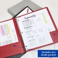 thumbnail image 6 of BAZIC 3 Ring Binder 1.5" Economy Binders, Round Ring Hold 280 Sheets, 24-Count, 6 of 7