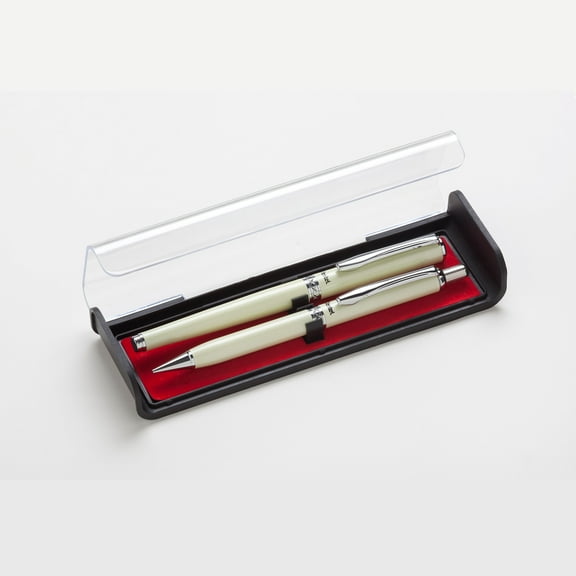 Pentel Libretto 0.7mm Pen and 0.5mm Pencil Set, w/Gift Box, Black Ink