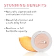 thumbnail image 2 of 100% PURE Pressed Powder Eye Shadow (Fruit Pigmented), Vanilla Sugar, Shimmer Eyeshadow, Buildable Pigment, Easy to Apply, Natural Makeup (Sheer Peachy Nude Sheen) - 0.07 oz, 2 of 8