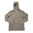 thumbnail image 2 of Under Armour Youth Boy's Long Sleeve Hustle Fleece Hoodie (Charcoal Grey/White, S), 2 of 3