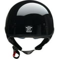 thumbnail image 2 of Z1R Vagrant NC Half Motorcycle Helmet Black SM, 2 of 4