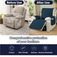 thumbnail image 7 of UPONRAY Waterproof Recliner Chair Cover, Non-Slip & Washable Furniture Protectors Recliner Cover for Kids Pet Dog(28 Inch,Berlin Blue), 7 of 7