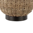 thumbnail image 7 of JONATHAN Y Chakrii 25" Rustic Bohemian Iron/Rattan LED Table Lamp with Pull-Chain, Oil Rubbed Bronze/Dark Brown, JYL4044B, 7 of 7