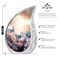 thumbnail image 2 of SUBSH Butterfly Cremation Urns For Women - Urns For Adults - Funeral Urn - 10 Inch - Urns For Cremation Ashes - Urn For Ashes For Women - Urns For Human Ashes - Funeral Urns For Ashes, 2 of 2