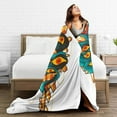 thumbnail image 5 of ZICANCN Throw Blanket Tattoo Art With Snake , Couch Ultra Soft Micro Fleece Sofa Bed Camping Travel Blanket for Adults, 60"x50", 5 of 8