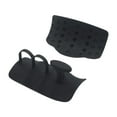 thumbnail image 1 of 2 almohadillas de agarre para levantamiento de pesas, ergonómicas, antideslizantes y flexibles de silicona. negro, 1 of 9