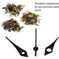 thumbnail image 4 of AVEKI Watch Hand Watch Needle 2035 Watch Needle Watch Accessory Watch Hand for 2035 Movement 2035 Black Gold Watch Hour Minute Second Hands Watch Fit for 2035 Movement Watch 0517M, 4 of 7