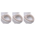 thumbnail image 1 of Bearachild 2020 nueva cómoda cubierta de asiento de inodoro de terciopelo Coral para baño, cubierta de inodoro de invierno, alfombrilla lavable para Type1 NO1 Bearachild CBP054620, 1 of 5