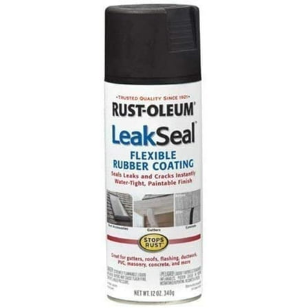 Rust-OLEUM 265494 12 oz Black Leak Seal Spra
