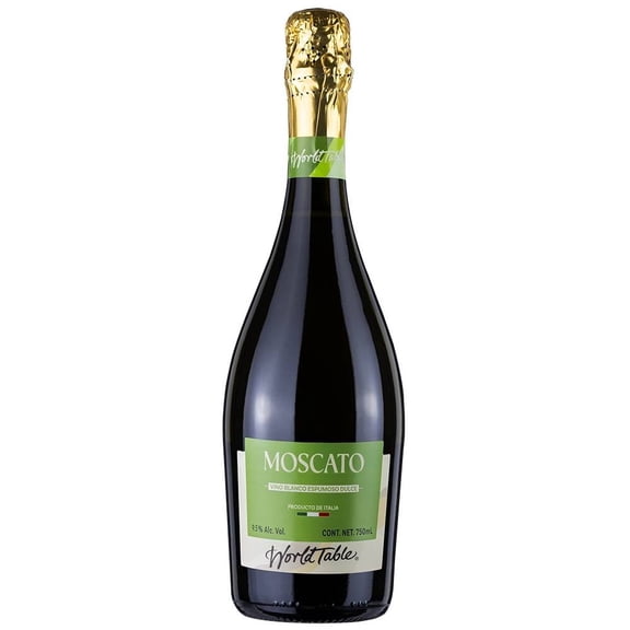 Vino Blanco World Table Moscato Espumoso 750 ml