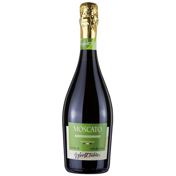 Vino Blanco World Table Moscato Espumoso 750 ml