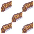 thumbnail image 2 of Baohd PVC 3D Pattern Wall Removable Stickers Life To Living Space Self Adhesive Kitchen Bathroom Sticker dark brown  vine 5Set, 2 of 6