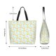 thumbnail image 5 of Balery Roosters Bolsa Tote Estilo Estético con Cremalleras, Bolsa de Hombro, Bolsa de Compras Grande y Plegable, 5 of 8