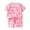 Pink, variant on Cathalem Baby Toddler Girls Boys Unisex lightweight cool summer Viscose Snug Pjs Pajama Sleepwear Orange 12-18 Months