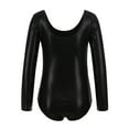thumbnail image 4 of Generic Clearance Children's Quick Drying Romper Toddler Girls Winter Long Sleeve Bodysuit Clothes Dance Suit Gymnastics Suit Sports Suit Jumpsuit Colorful Outfits(7-8 Years,Black), 4 of 7