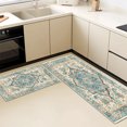 thumbnail image 5 of Farmhouse Kitchen Rugs Set 3 Piece, Boho Kitchen Mats for Floor, Non-Slip Kitchen Rug Waterproof Mats for Kitchen, Runner Rugs for Hallway Laundry Holiday Sink Decor, 5 of 12