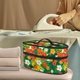 thumbnail image 2 of HELLHERO Floral Pattern Steam Iron Carrying Case Portable Travel Steamer Carrier Bag, Bag Only, 2 of 6
