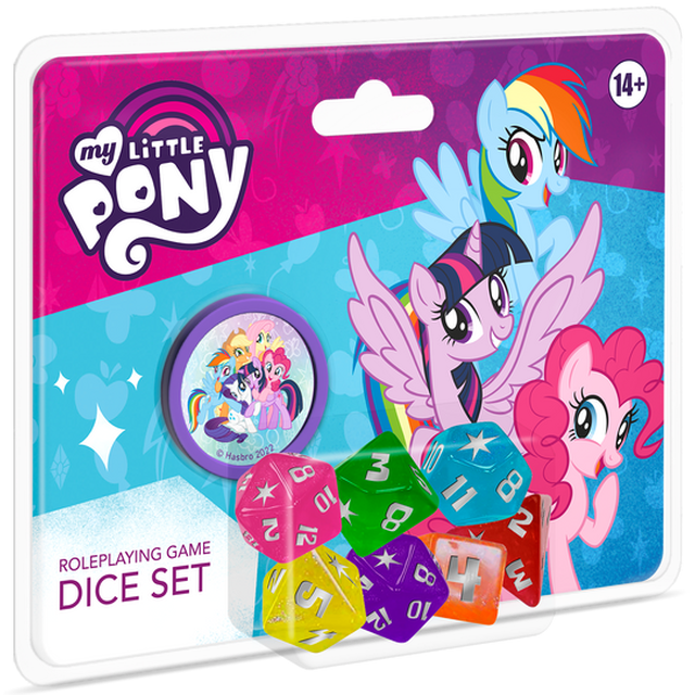 My Little Pony Jeu de Rôle Game : Ensemble de dés