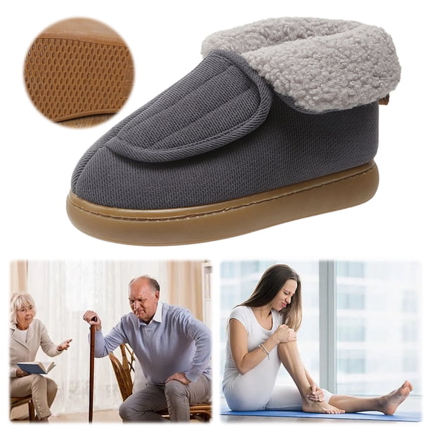 Zapatos para Edema Sin Cordones Hombre Y Mujer Aliviar El Dolor Neuropatía