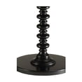 thumbnail image 4 of Modern Side Table - Living Room Accent Table with Round Top & Stylish Base - Black Cool Table 17x17x22, 4 of 7